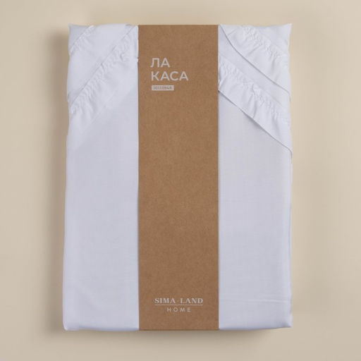 Штора для ванной «Ла Каса», с люверсами, 180×180 см, полиэстер, белая