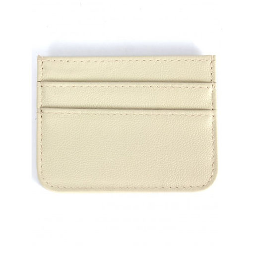 Обложка пропуск/карточка/проездной Croco-вк-210 натуральная кожа бежевый матовый (242) 263926  фото 2