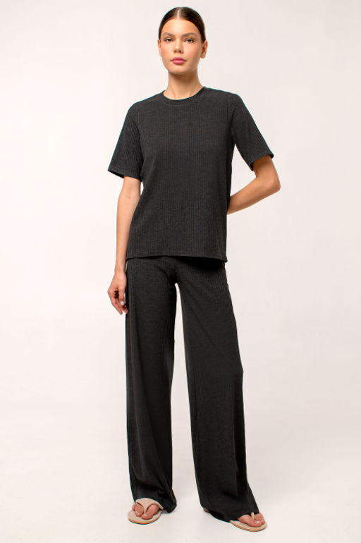 Арт 10401/3 Пижама с брюками 44-52 (5 шт) Цвет:верх-серый, низ-серый