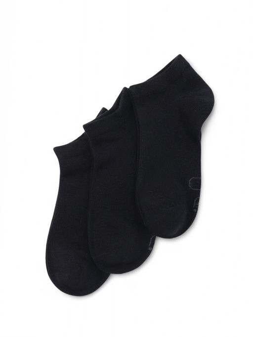 Носки мужские спортивные укороченные, набор 3 пары Resport, размер 42-45, чёрные