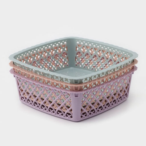 Цена за 2 шт. Ваза для хлеба и фруктов Amor, 206 см, цвет МИКС - Simaland фото 7