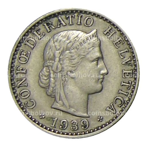 20 раппенов 1939 года Швейцария