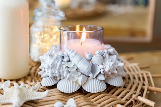 Blumentag / Zlatka DRF-031 Ракушки морские 100 г  5 г 1.9 см Clam Rose