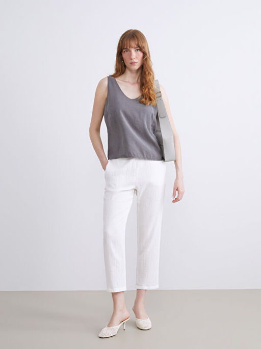 V Yaka Modal Kar???ml? Bluz