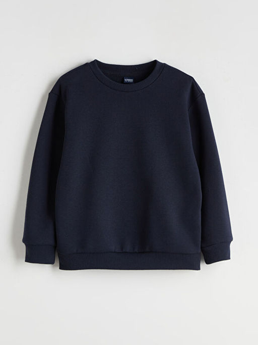 Bisiklet Yaka Erkek ?ocuk Sweatshirt