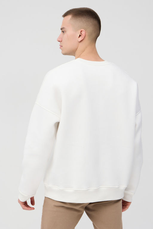 Джемпер, свитшот из мягкого футера с начёсом - Solo mio фото 6