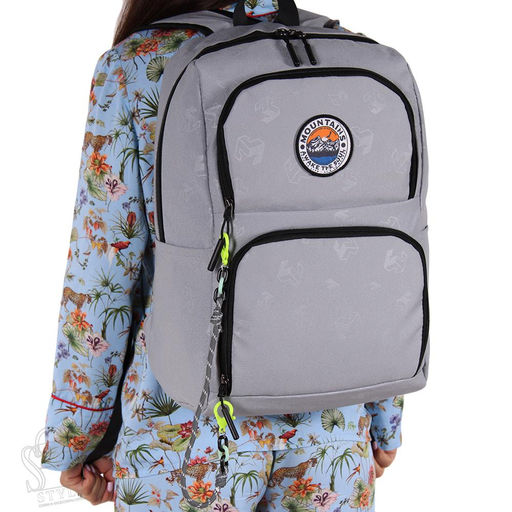 Рюкзак женский текстильный 494PW l.gray Sikale - S-style фото 2