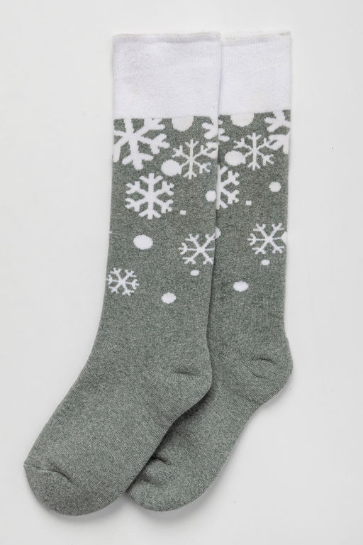 Цена за 6 пар. Гольфы Снежинка детские