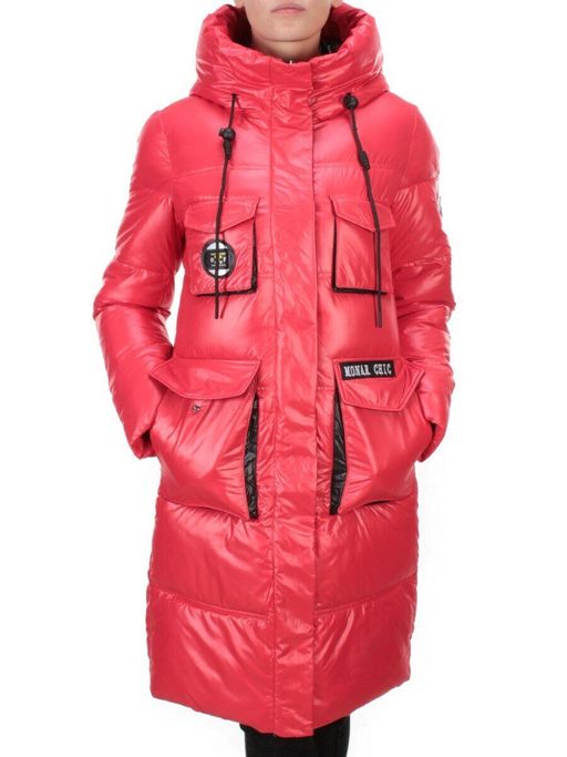 2187 RED Куртка зимняя женская AIKESDFRS (200 гр. холлофайбера) - Fashion фото 2