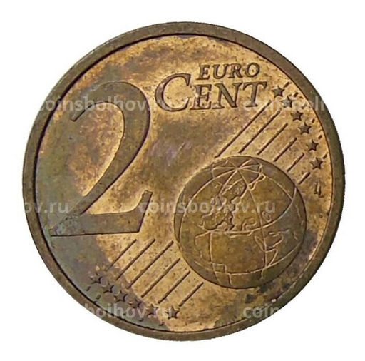 Монета 2 евроцента 2003 года F Германия