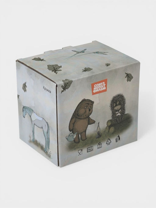 Кружка 380мл "Ежик в тумане"