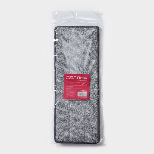 Цена за 3 шт. Насадка для швабры Доляна, на липучке, микрофибра, 3212,5 см  фото 6