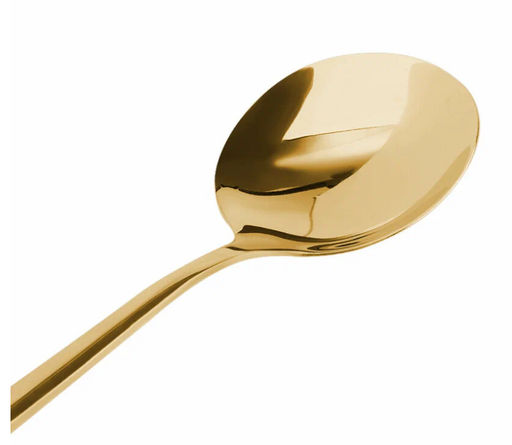 Набор столовых ложек 6шт 22см золотое напыление, нержавеющая сталь - Family фото 3
