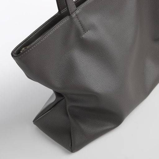 Сумка женская TEXTURA, шоппер, большой размер, цвет серый  фото 3