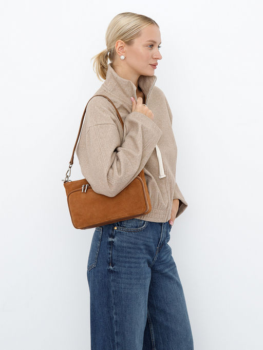 Сумка 8200PEF brown Polina&Eiterou