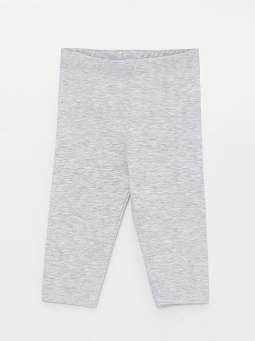 Beli Lastikli Bask?l? K?z Bebek 3/4 Boy Tayt 2li - Waikiki фото 3