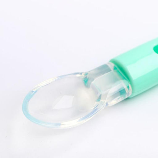 Цена за 10 шт. Ложка детская из силикона «ТРЕНД. Лама»