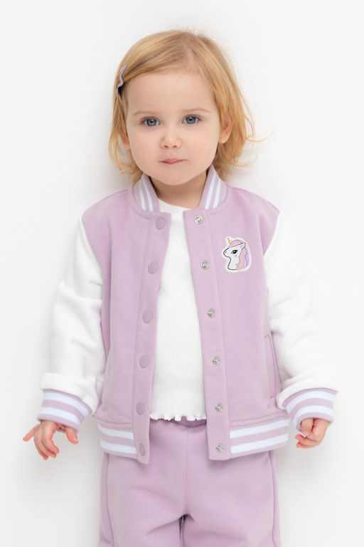 Crockid _ КР 302675/ледяная орхидея к537 жакет (бомбер) д/дев яс  фото 4