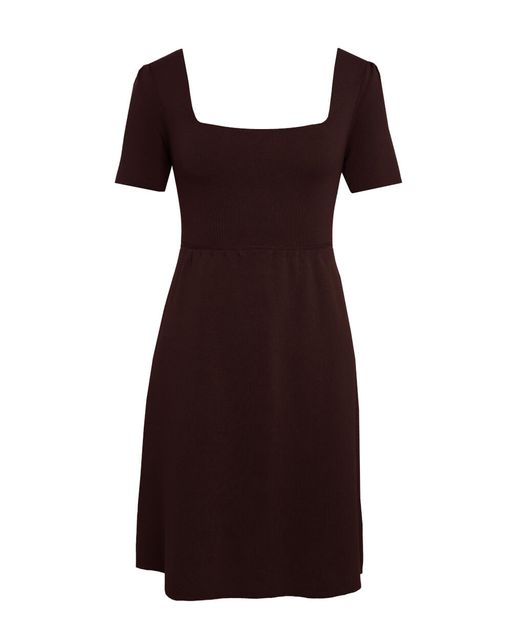 Платье шоколадного оттенка - Incity фото 5