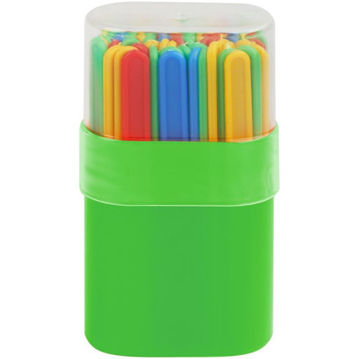 Цена за 3 шт. Счетные палочки «Стамм», 50 штук в пенале, МИКС