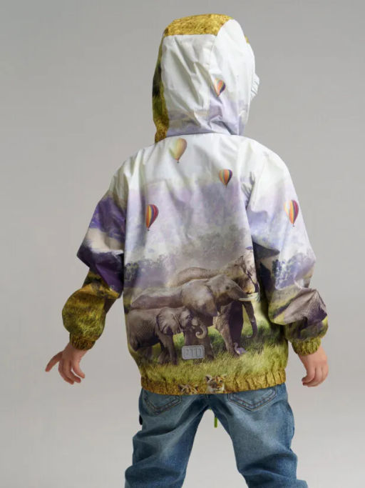 PlayToday / Куртка текстильная с полиуретановым покрытием для мальчиков (ветровка)  фото 4