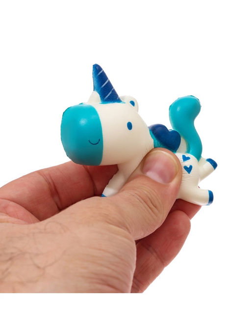 Цена за 20 шт. Сквиш антистресс - игрушка «Весёлый единорог», мялка