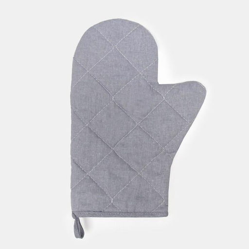 Цена за 2 шт. Варежка-прихватка «Доляна» В горошек 20×28 см, габардин, 35% хлопок, 65% п/э, ватин 250 г/м²