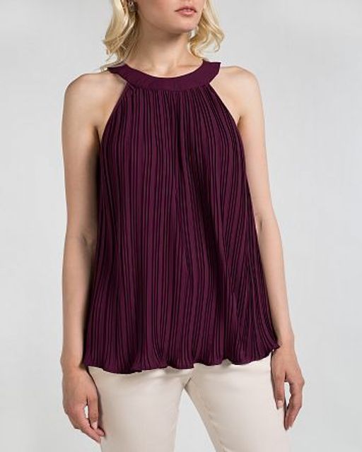 Блузка-топ с американской проймой - Incity фото 3