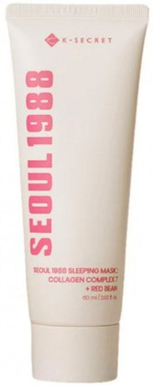 Питательная ночная маска для лица - SEOUL 1988 Sleeping Mask : Collagen Complex 7 + Red Bean, 60 мл