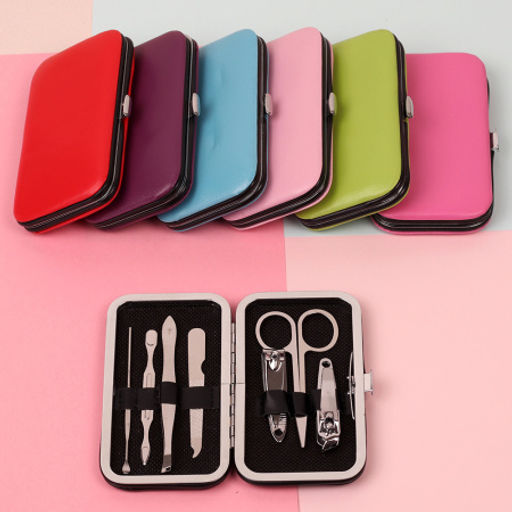 Маникюрный набор 7 предметов / YD-07 /уп 240/ (Зеленый)