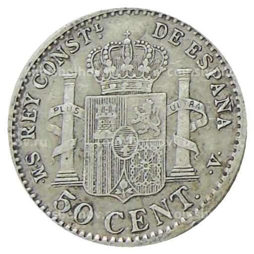 50 сентимо 1904 года Испания