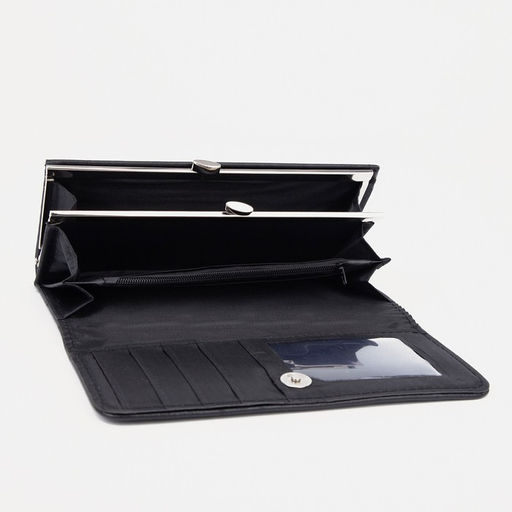 Кошелёк на магните, цвет чёрный - Simaland фото 3