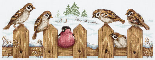 Набор для вышивания PANNA PT-1933 Чужой среди своих 39 х 15 см