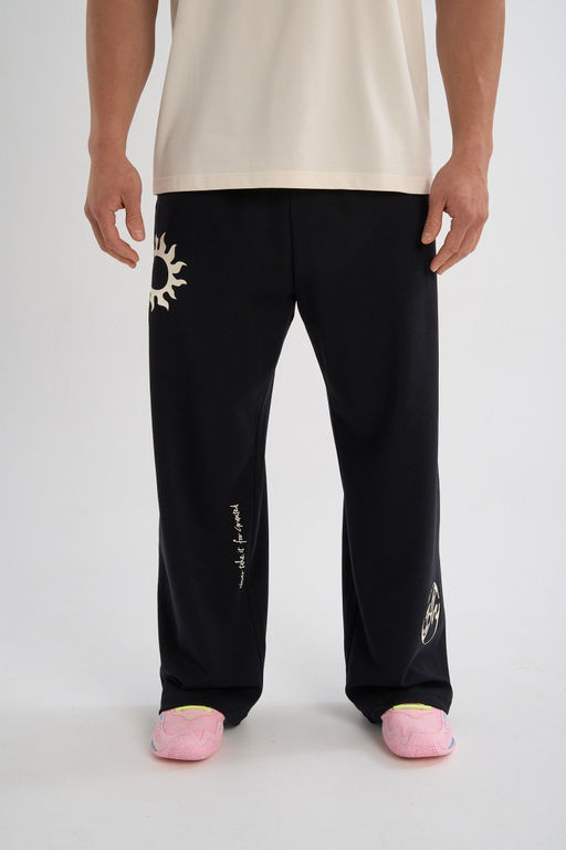 Брюки трикотажные Черный KAI Knit Track Pants - Anta фото 5