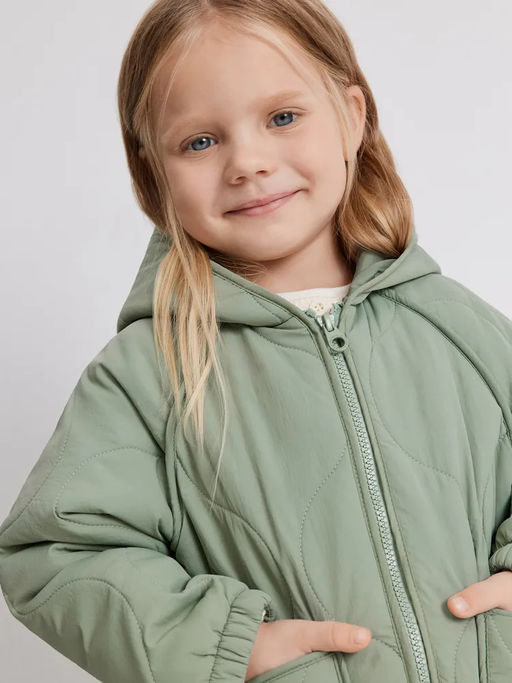 ACOOLA / Куртка детская для девочек Macchiato хаки  фото 5