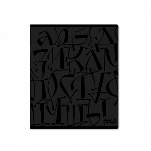 Цена за 5 шт. Тетрадь общая ученическая ErichKrause Lettering, 48 листов, клетка, твин-лак_MIX-PACK  фото 4