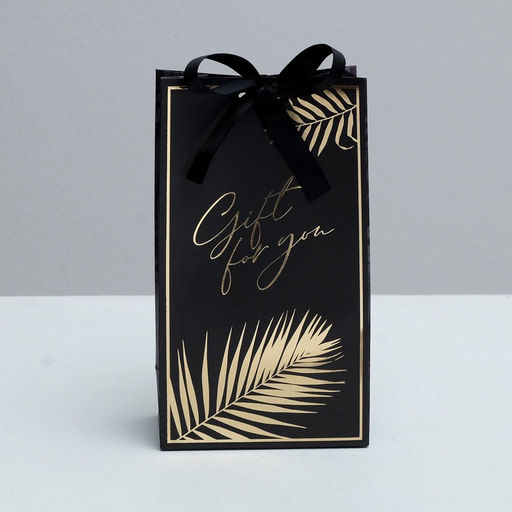 Пакет подарочный с лентой Gift for you, 13 23 7 см - Дарите счастье фото 7