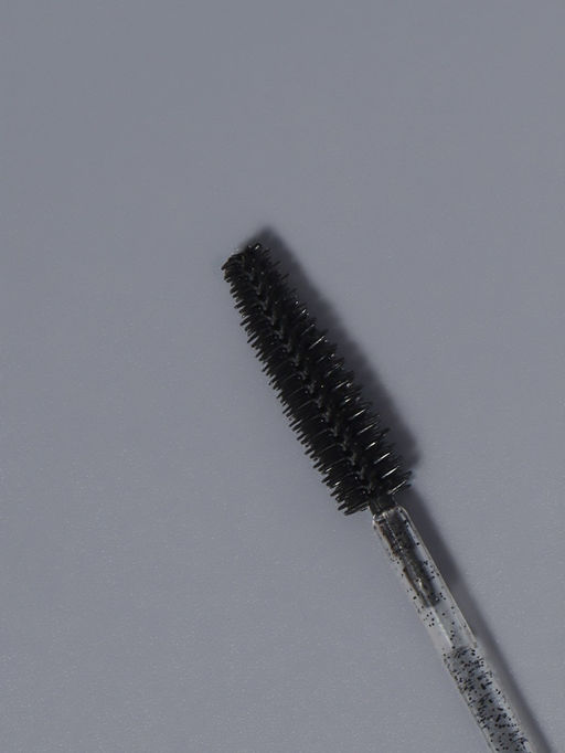 Щёточки для бровей и ресниц, силиконовые, набор - 50 шт., 10.5 см, чёрная, прозрачная