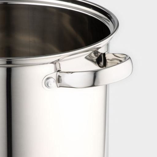 Кастрюля Magistro Grande, 5.5 л, металлическая крышка, капсульное дно, индукция, нержавеющая сталь  фото 4