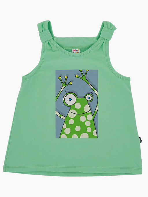 Комплект для девочки с принтом UD 6428/1690 св.зеленый - Mini maxi фото 7