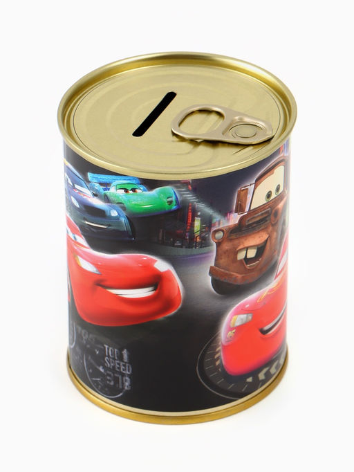 Цена за 2 шт. Копилка металлическая, 9.5 см×7.5 см×7.5 см «Машинка»