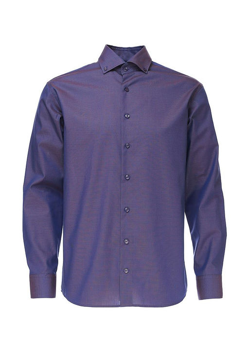Сорочка мужская длинный рукав BERTHIER DEAN-67048/ Fit-Mb(0)  фото 3