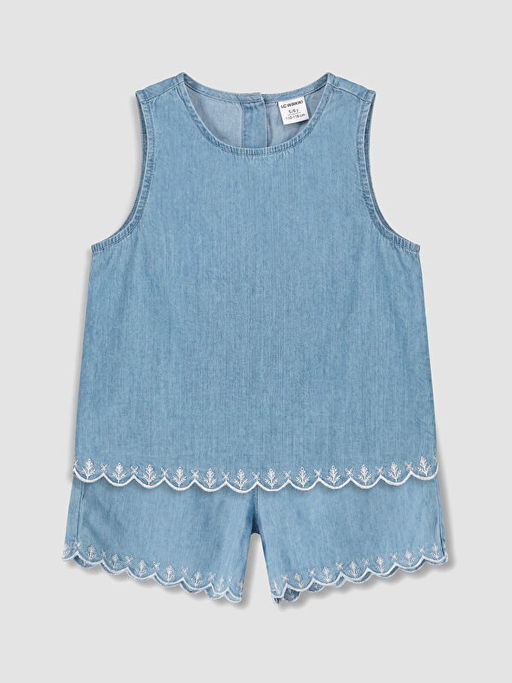 Nak??l? K?z ?ocuk Jean Tak?m