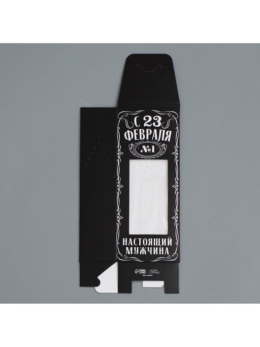 Цена за 5 шт. Коробка складная «23 февраля», 14×5.5×3.5 см