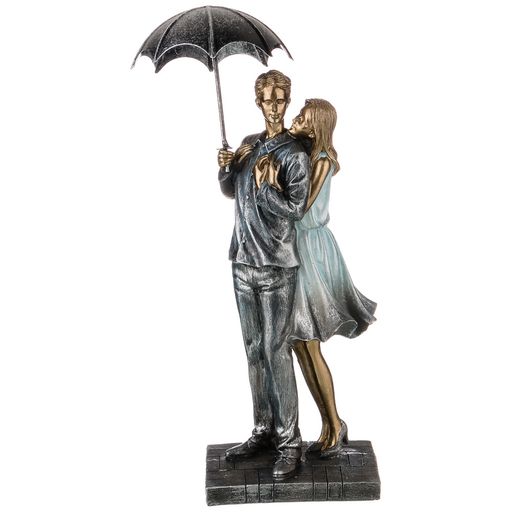 СТАТУЭТКА ВЛЮБЛЕННЫЕ 11,5*8,5*29,5 СМ. СЕРИЯ ФЬЮЖН - Lefard фото 3