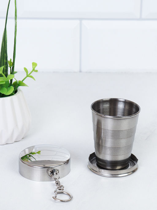 Стопка 80 мл телескопическая Металл с креплением / CT879 /уп 200/