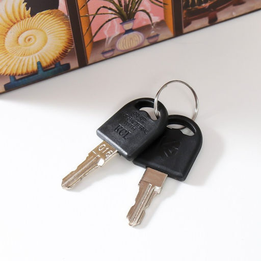 Шкатулка книга - сейф «Предметы интерьера», дерево, искусственная кожа, 21×13×5 см