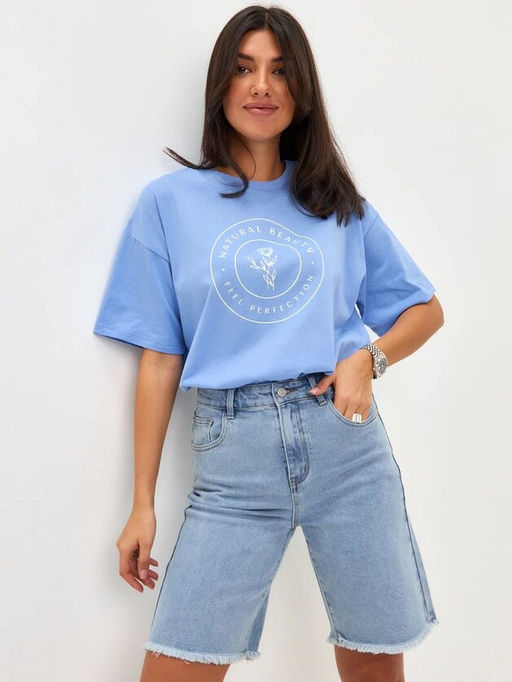 Футболка F312-03-771 l.blue