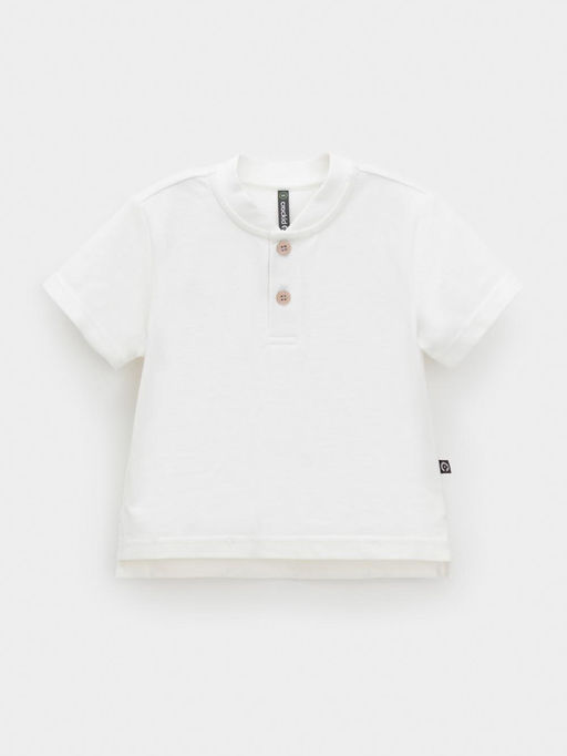 КР 302584/молочный 1001 к636 фуфайка (футболка) д/мал яс