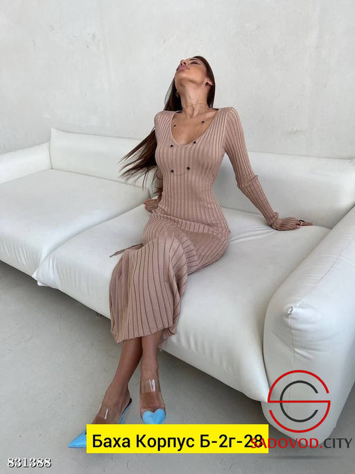 Женское облегающее платье - Bruno фото 2